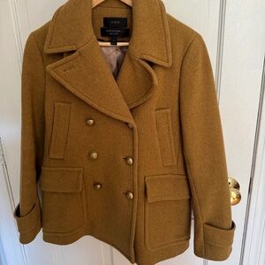 J Crew wool pea coat